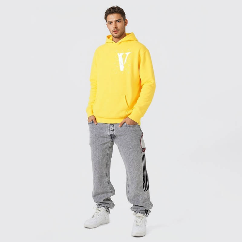 Autumn and winter new letter printed men's sweatshirt high street hip hop street hoodie