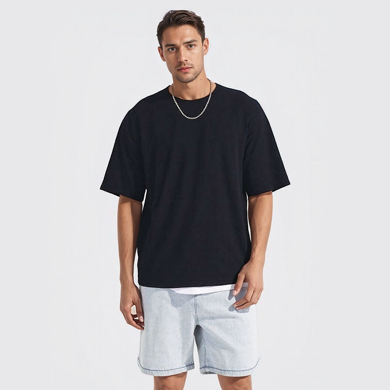 Cotton short sleeve T-shirt for men and women