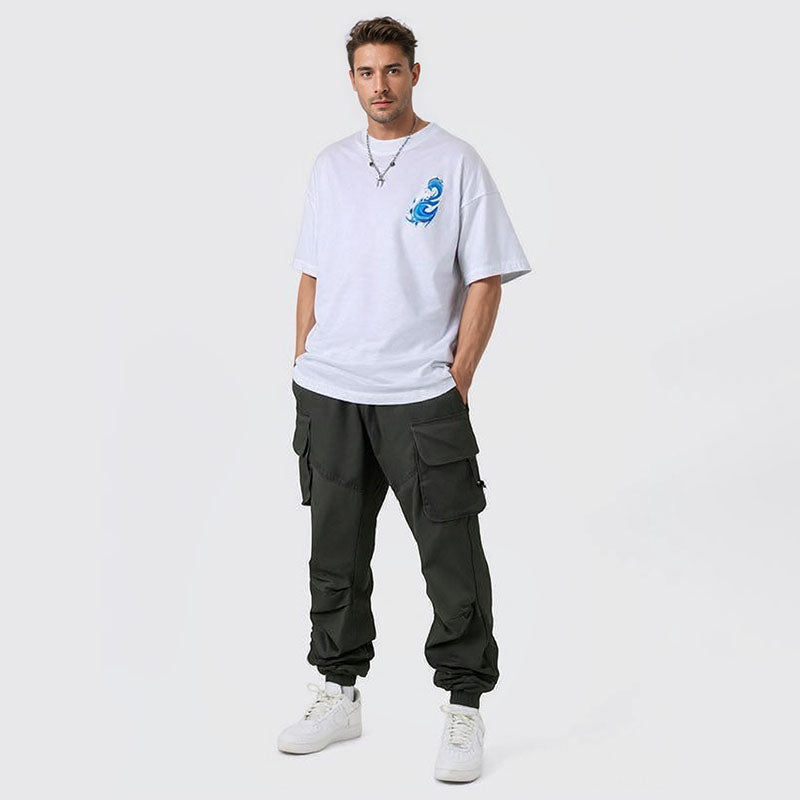Cotton printed T-shirt for men