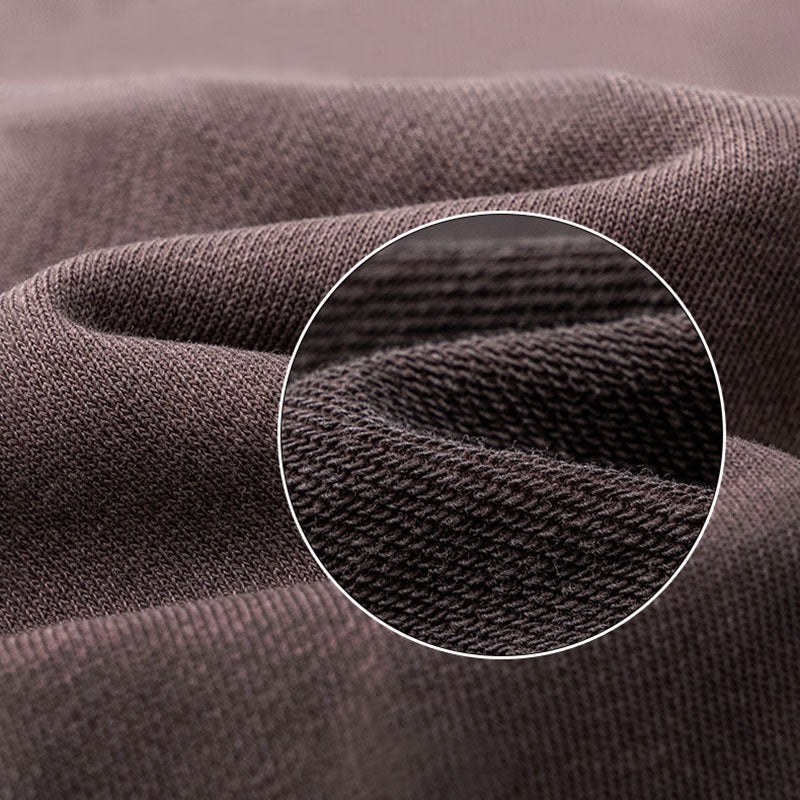 report item Autumn worn looking washed-out vibe round neck sweater men's long-sleeve shirt