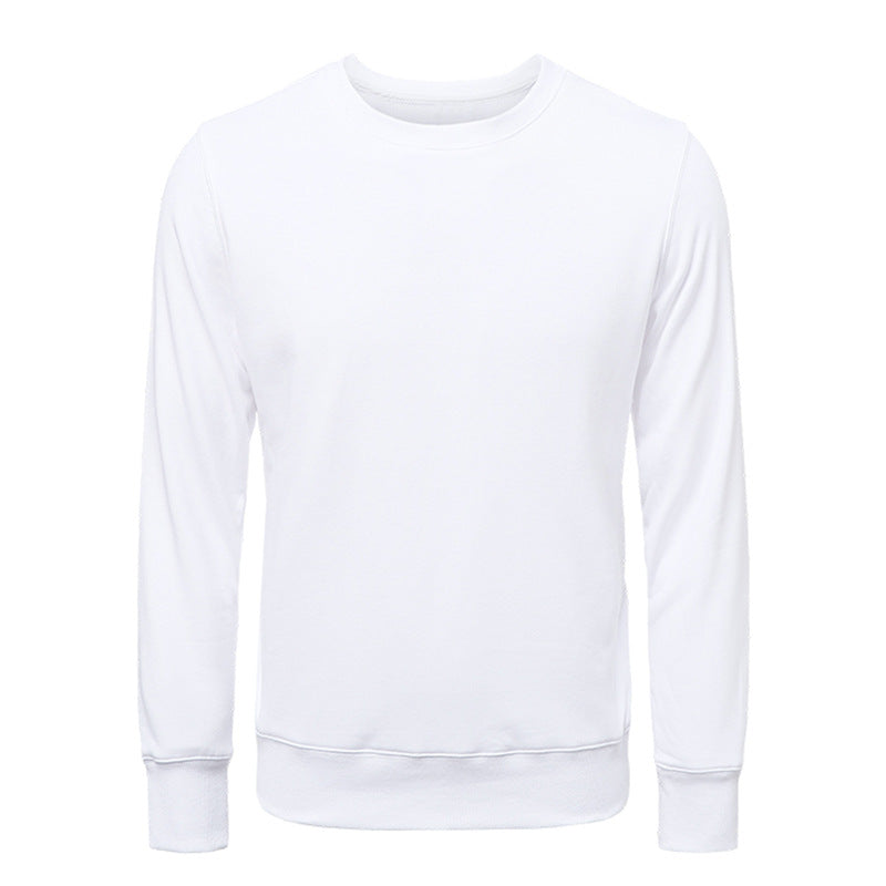 Girl's Casual Letter Crew Neck Long Sleeve Pullover Sweatshirt Tops White