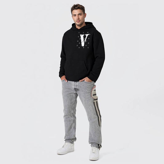 Autumn and winter new letter printed men's sweatshirt high street hip hop street hoodie