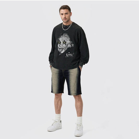 Tee Shirt Men Vintage Streetwear Aesthetic Graphic T-Shirt Unisex