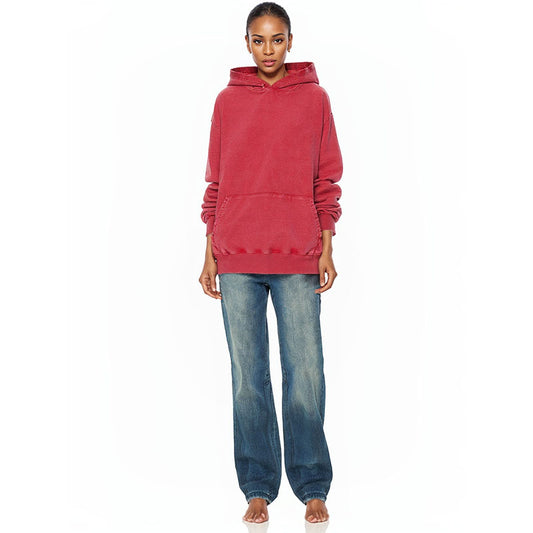 Autumn new trend retro wash water heavy hoodie loose 425g all-match hoodie men and women the same