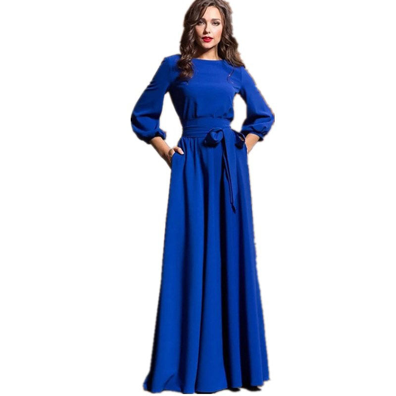 Wedding Guest Dresses for Women Evening Formal Party Gowns Twist Wrap Dress Slim Fit Maxi Dress Fall Fashion