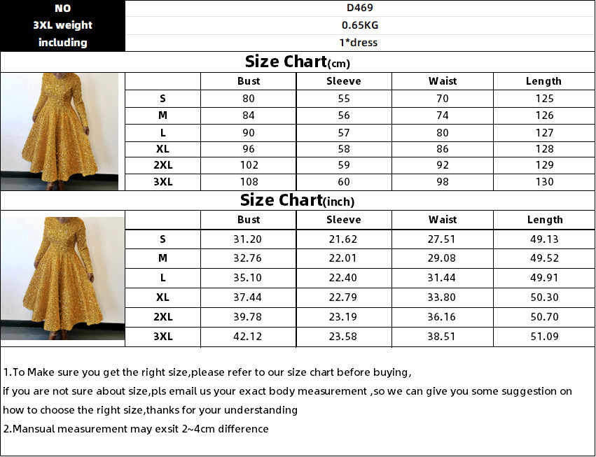 Elegant Solid Sequins Patchwork Zipper O Neck A Line Dresses